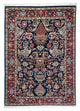Perserteppich - Ghom 188 x 135 cm - dunkelblau