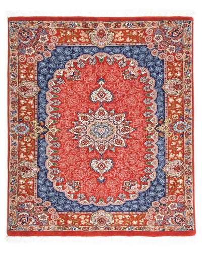 Ghom Teppich 93x111cm - Perserteppich