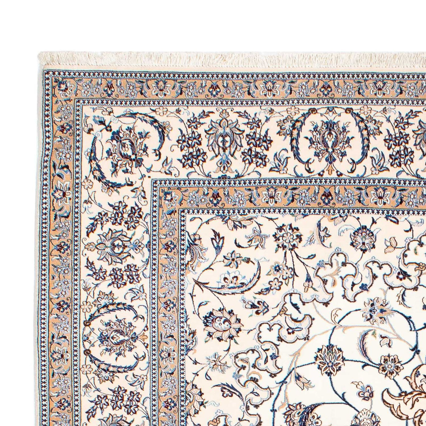 Perserteppich - Nain - Premium 257 x 172 cm Teppich Wohnzimmer