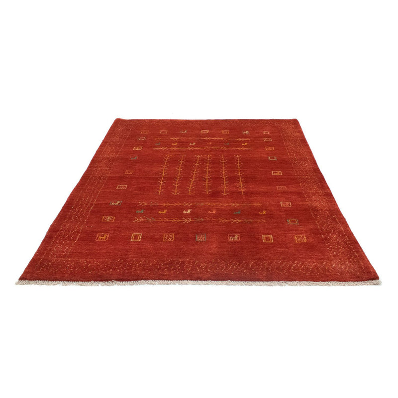 Gabbeh Teppich - Perser 190 x 150 cm - rot