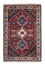 Perserteppich - Nomadic 155 x 105 cm - dunkelrot