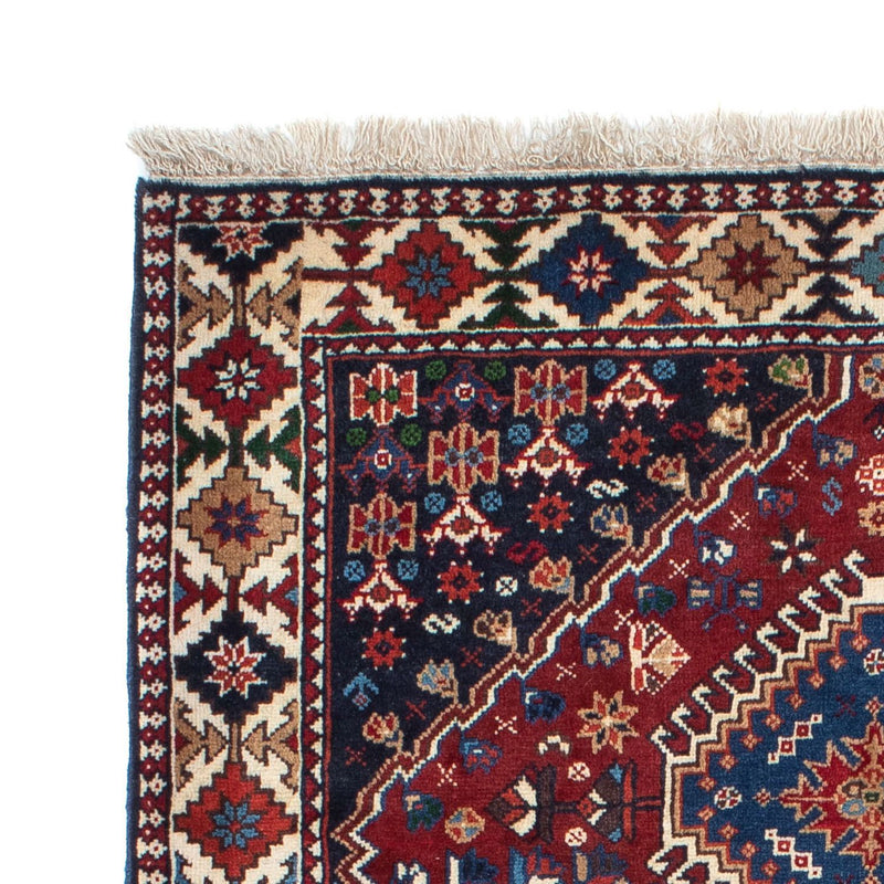 Perserteppich - Nomadic 155 x 105 cm - dunkelrot