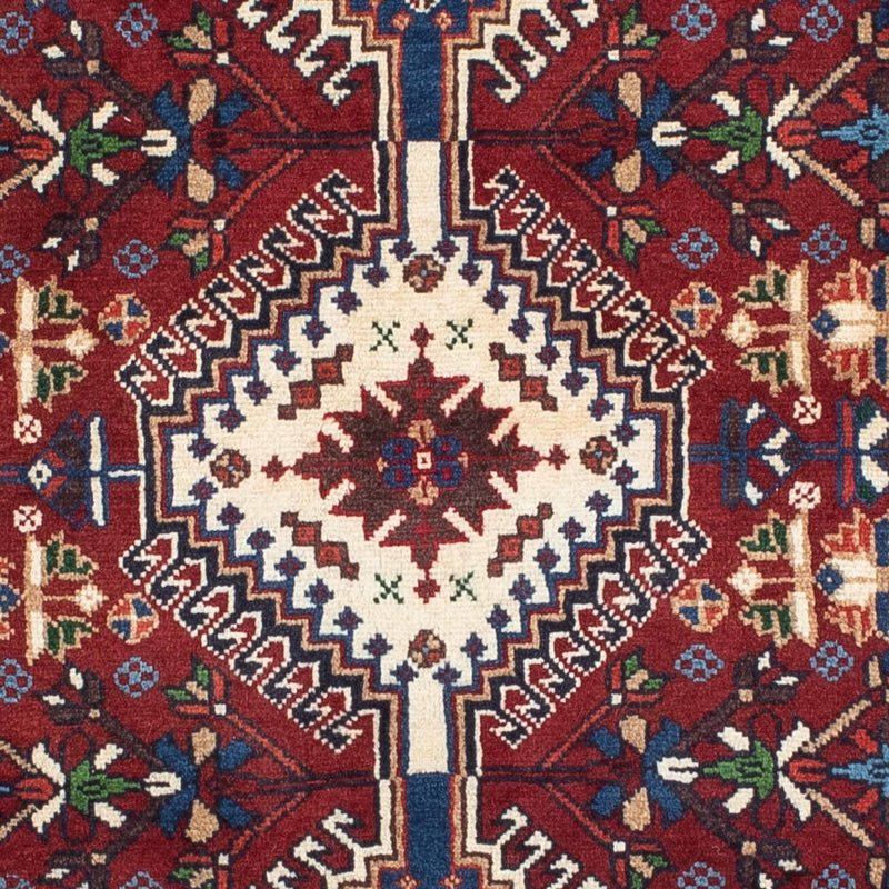 Perserteppich - Nomadic 155 x 105 cm - dunkelrot