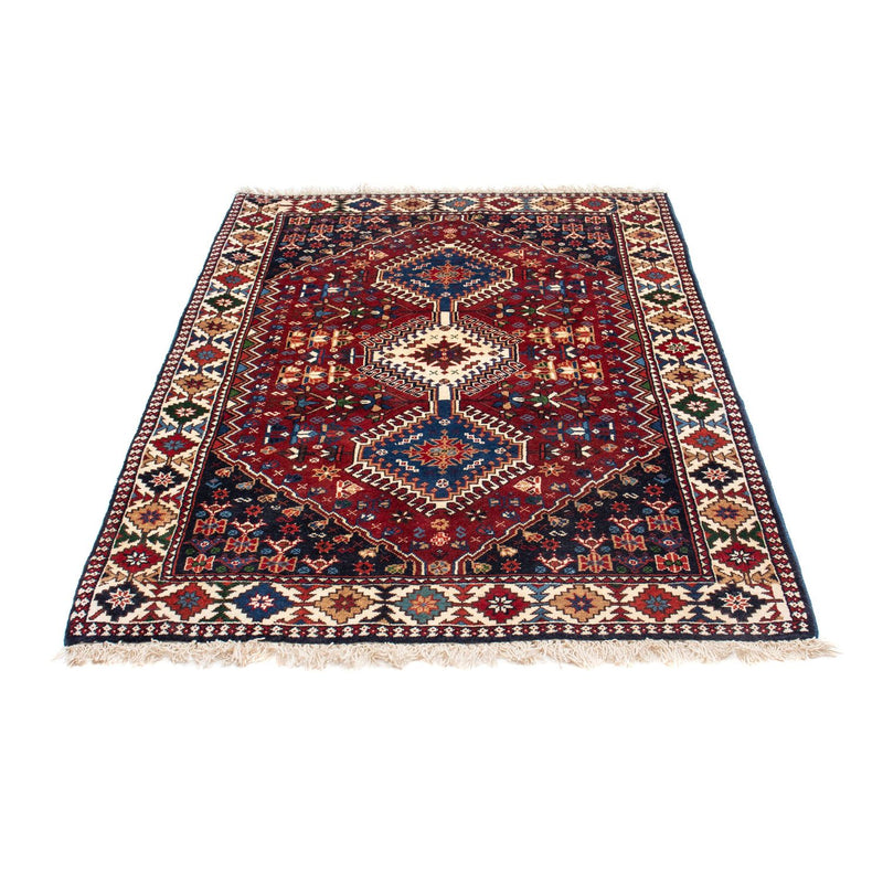 Perserteppich - Nomadic 155 x 105 cm - dunkelrot