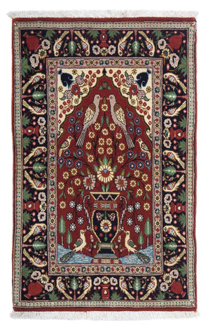 Perserteppich - Ghom 105 x 63 cm