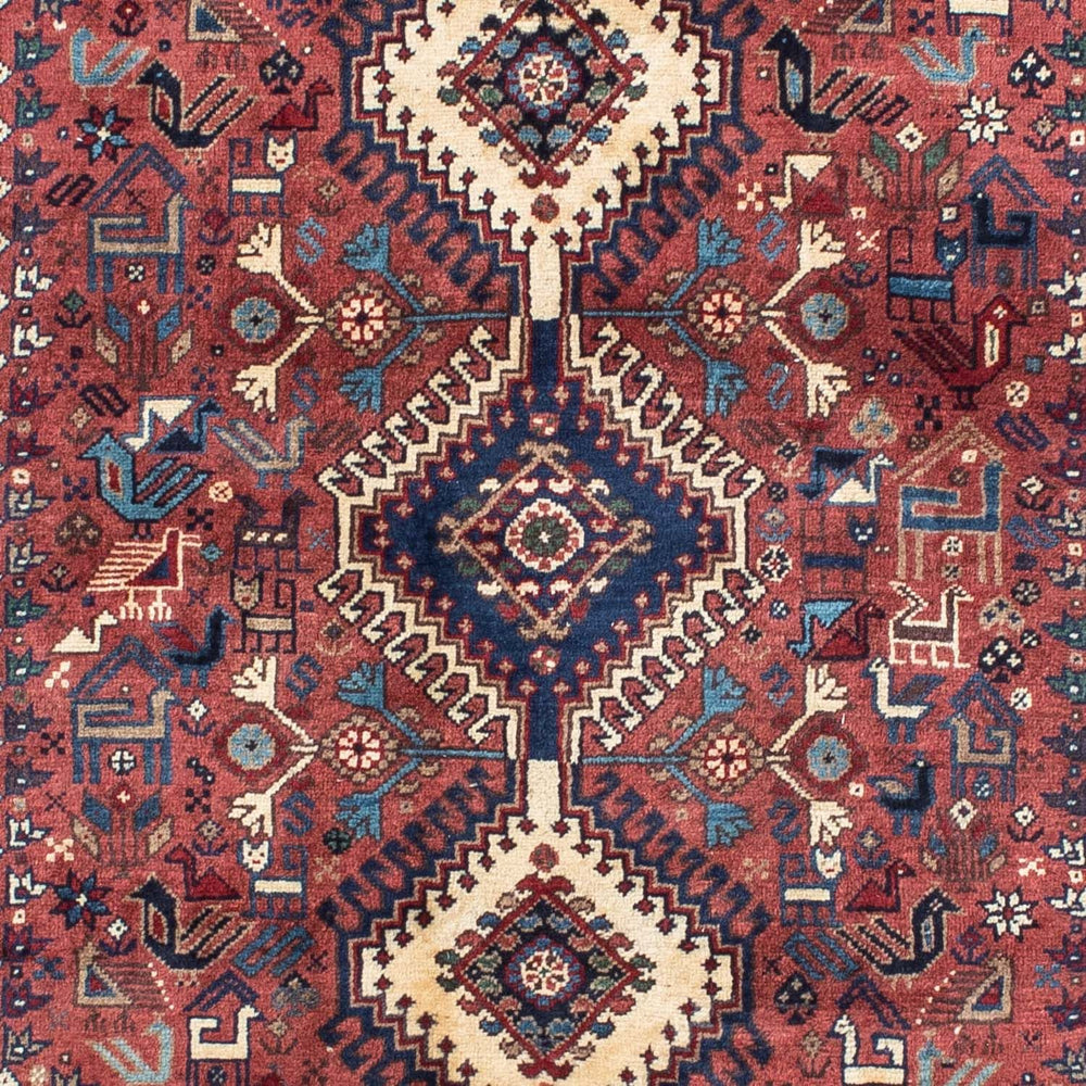 Perserteppich - Nomadic 146 x 100 cm - hellrot