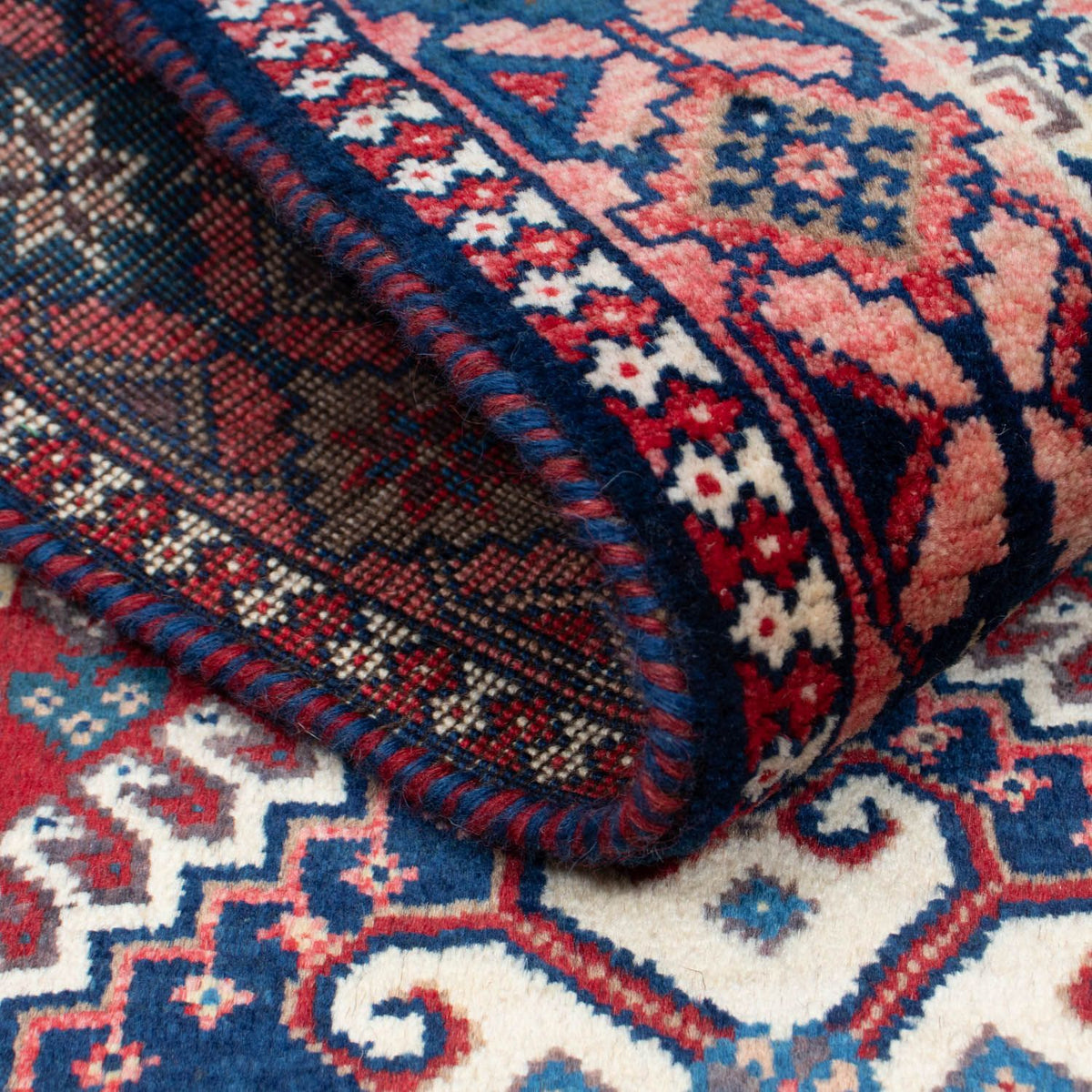 Perserteppich - Nomadic 152 x 107 cm - hellrot