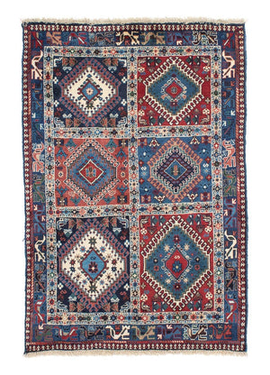 Perserteppich - Nomadic 143 x 100 cm - blau