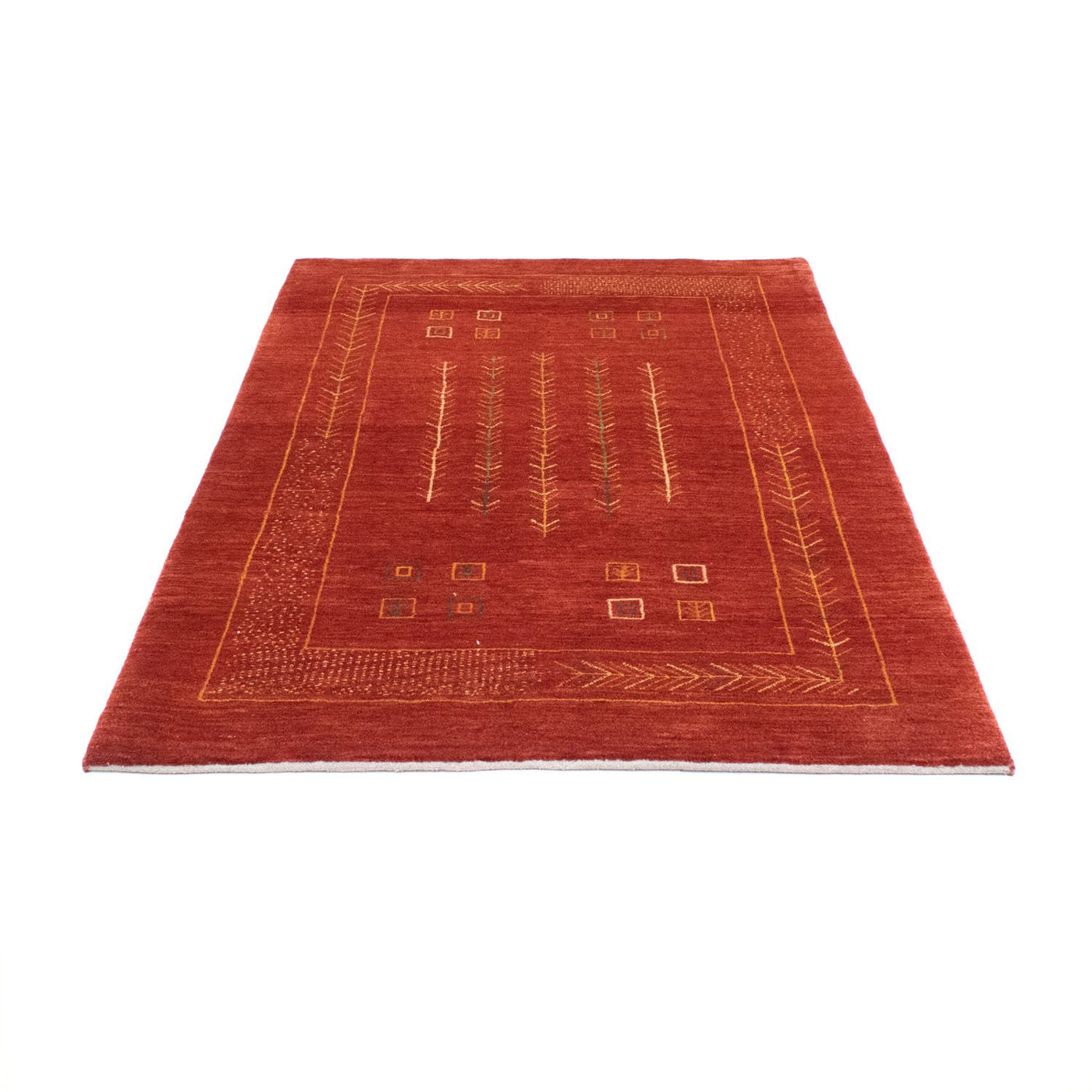 Gabbeh Persisch Teppich 180x124cm - Perserteppich Wollteppich