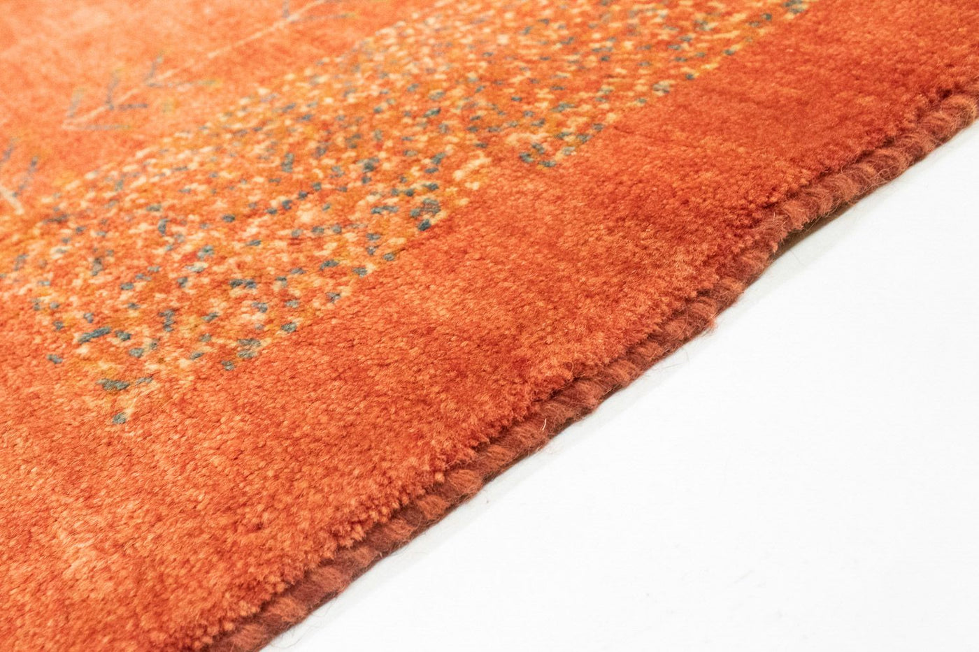 Gabbeh Persisch Teppich 198x151cm - Perserteppich Wollteppich