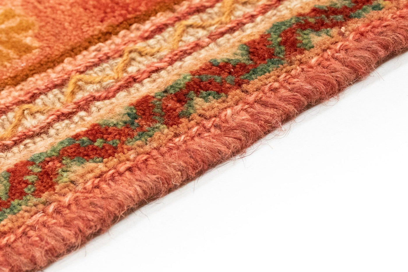 Gabbeh Teppich - Perser 176 x 115 cm - orange