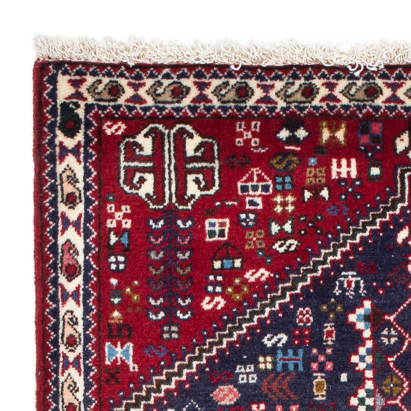 Perserteppich - Nomadic 129 x 78 cm - dunkelblau