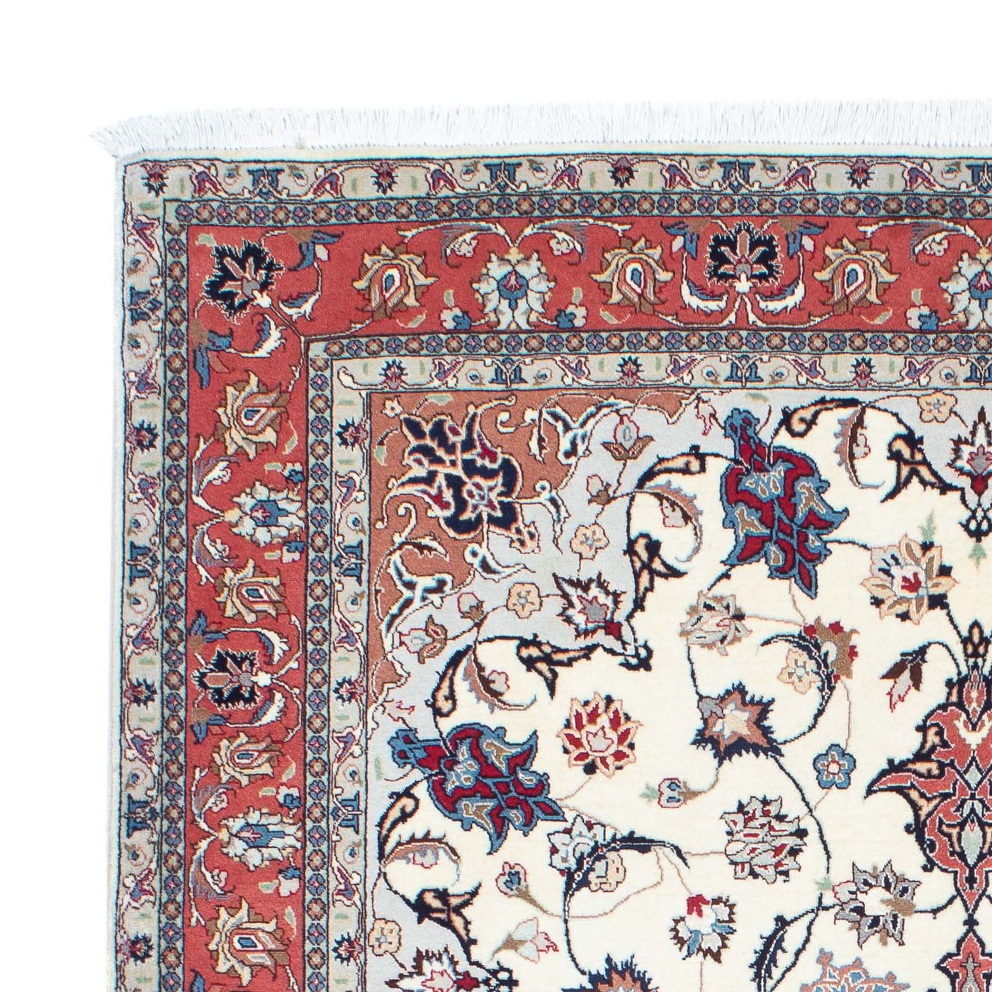 Täbriz - 50 Raj Teppich 198x151cm - Perserteppich