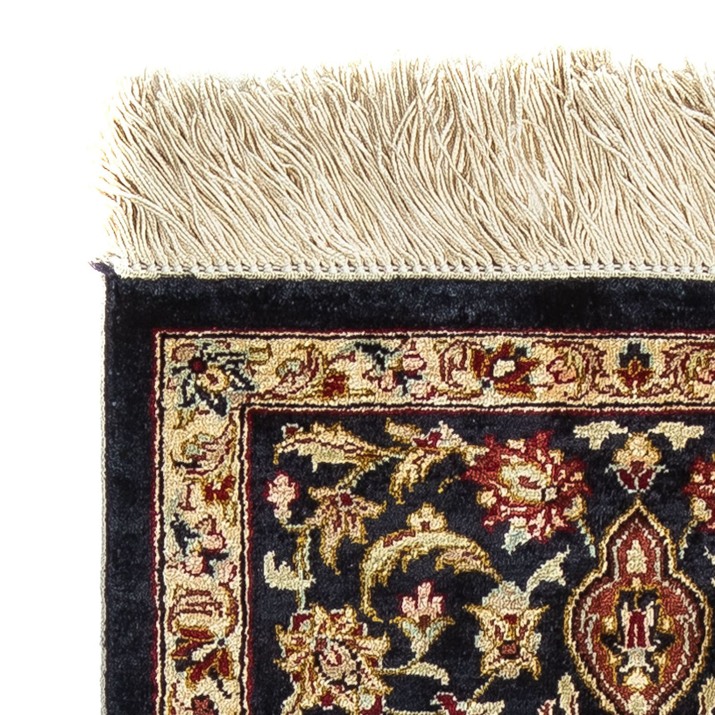Ghom - Seide Teppich 41x28cm - Perserteppich