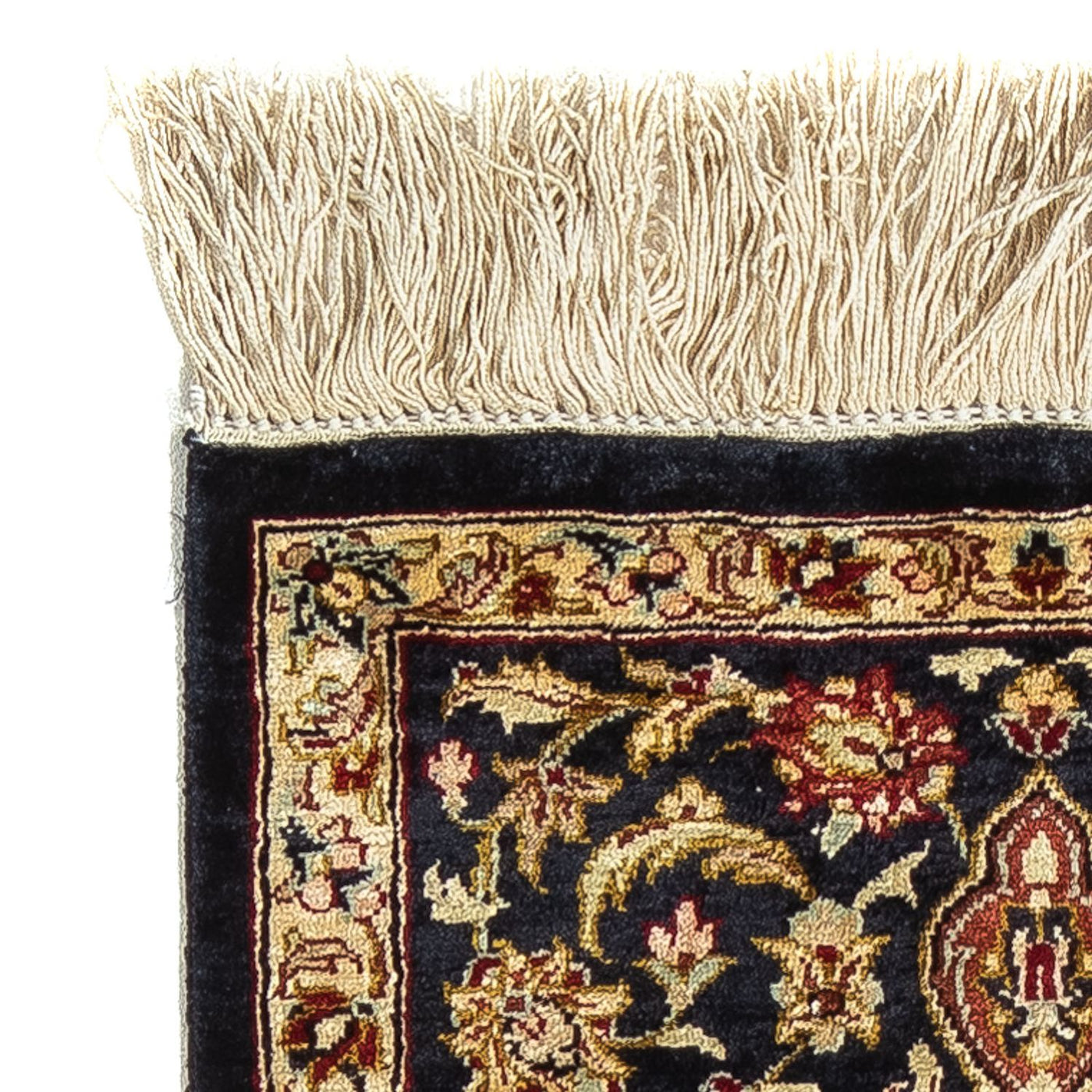 Ghom - Seide Teppich 41x28cm - Perserteppich