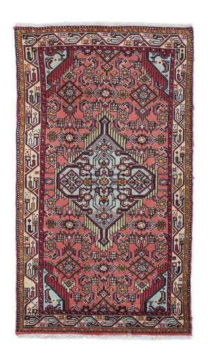 Perserteppich - Nomadic 134 x 74 cm - hellrot