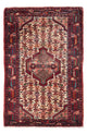Perserteppich - Nomadic 125 x 80 cm - dunkelrot