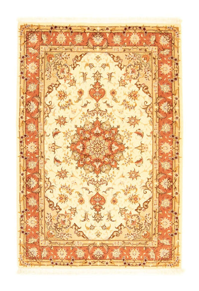 Täbriz - 50 Raj Teppich 103x154cm - Perserteppich