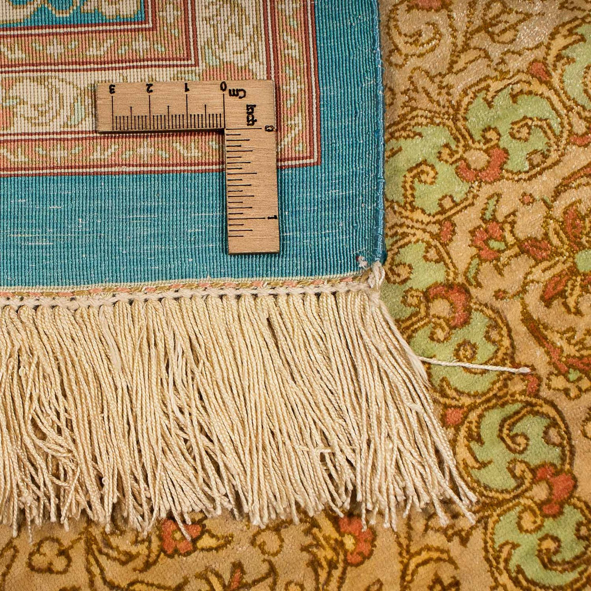 Seidenteppich - Ghom Seide - Premium 188 x 130 cm Teppichbrücke