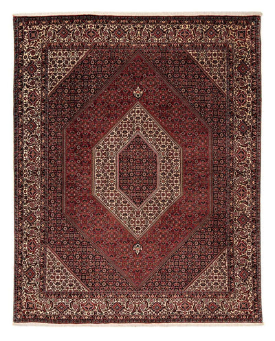 Bidjar Teppich 202x251cm - Perserteppich - dunkelrot