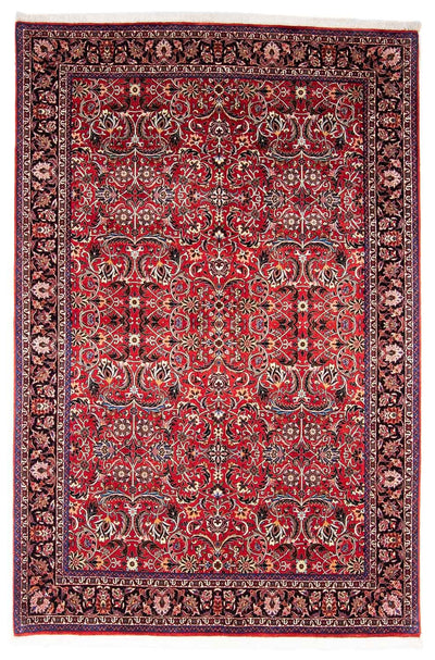 Bidjar Teppich 175x242cm - Perserteppich - dunkelrot
