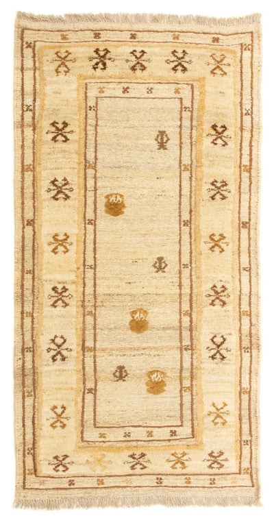 Gabbeh Persisch Teppich 73x142cm - Perserteppich Wollteppich