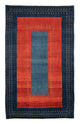 Gabbeh Teppich - Perser 205 x 128 cm - rot