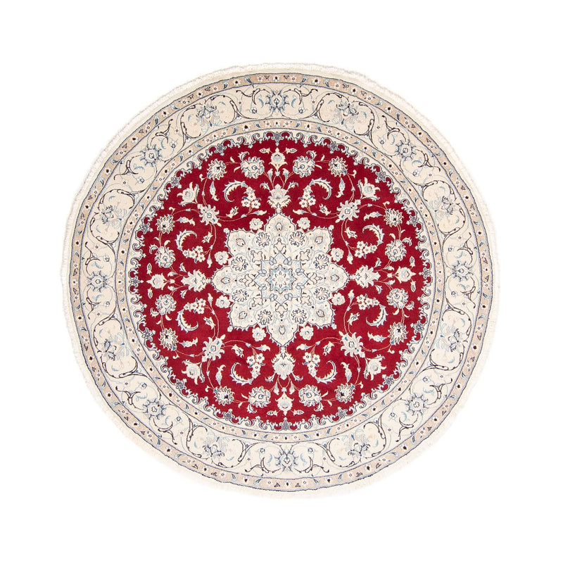 Perserteppich - Nain 250 x 250 cm Teppich Rund