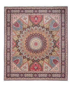 Perserteppich - Täbriz - Royal 307 x 257 cm Teppich Wohnzimmer