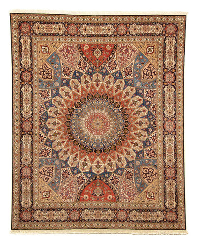 Täbriz - 50 Raj Teppich 207x250cm - Perserteppich