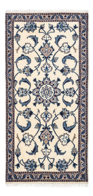 Perserteppich - Nain 136 x 65 cm - beige