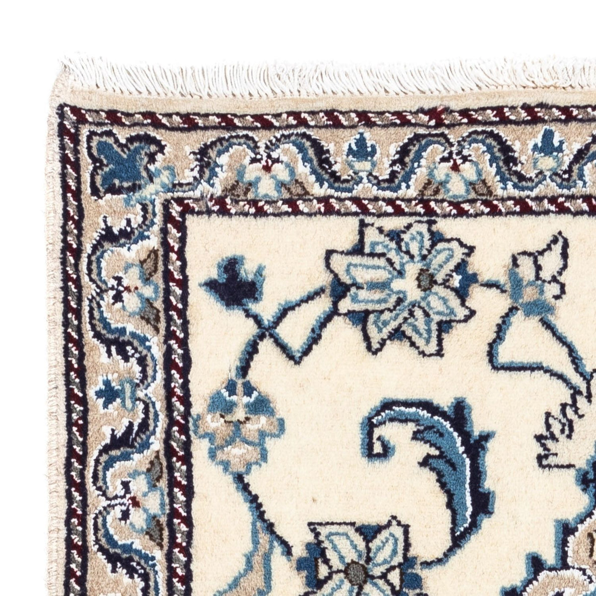 Perserteppich - Nain 139 x 65 cm - beige