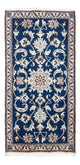 Perserteppich - Nain 134 x 68 cm - blau