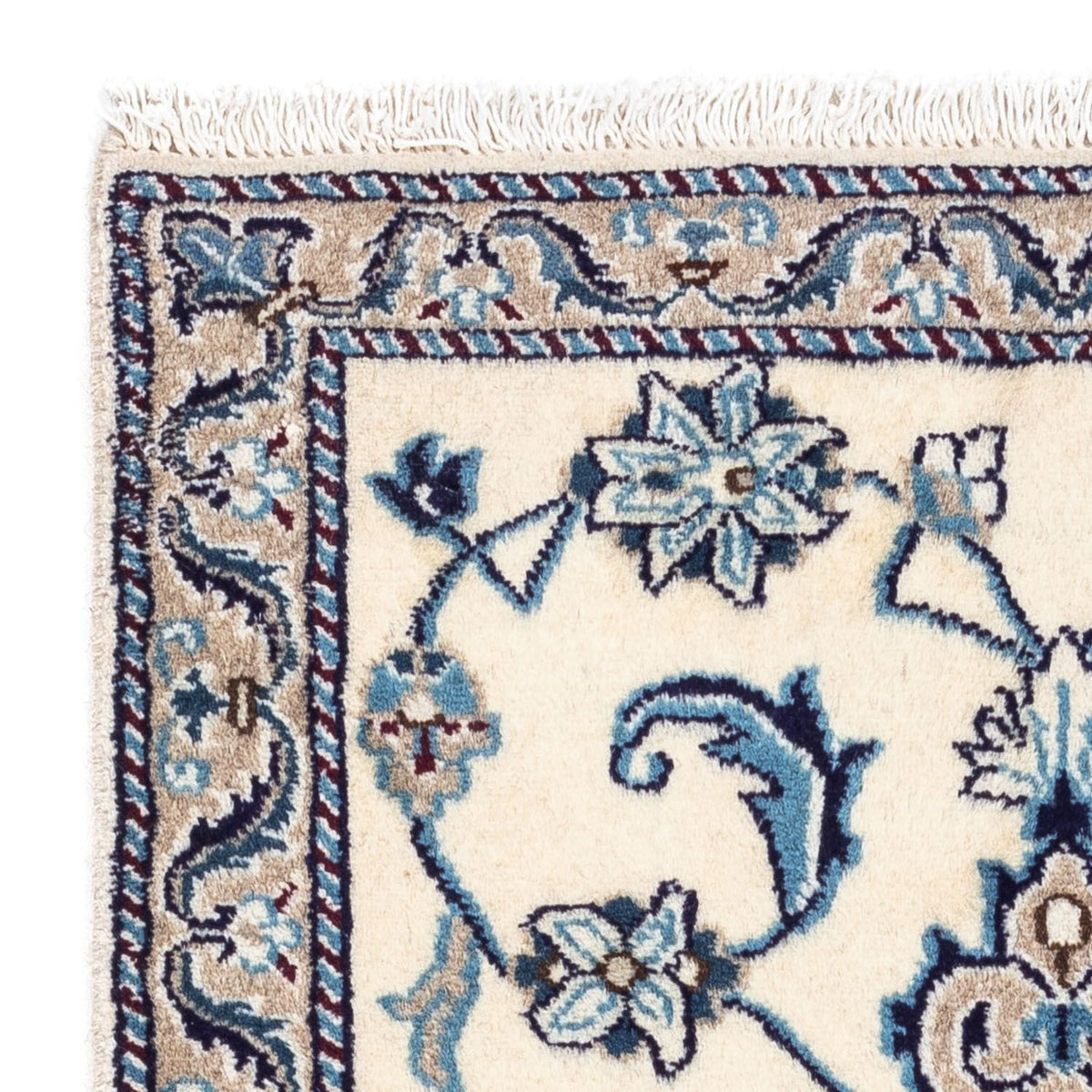 Perserteppich - Nain 130 x 69 cm - beige