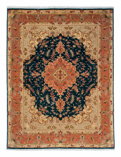 Täbriz - 50 Raj Teppich 152x202cm - Perserteppich