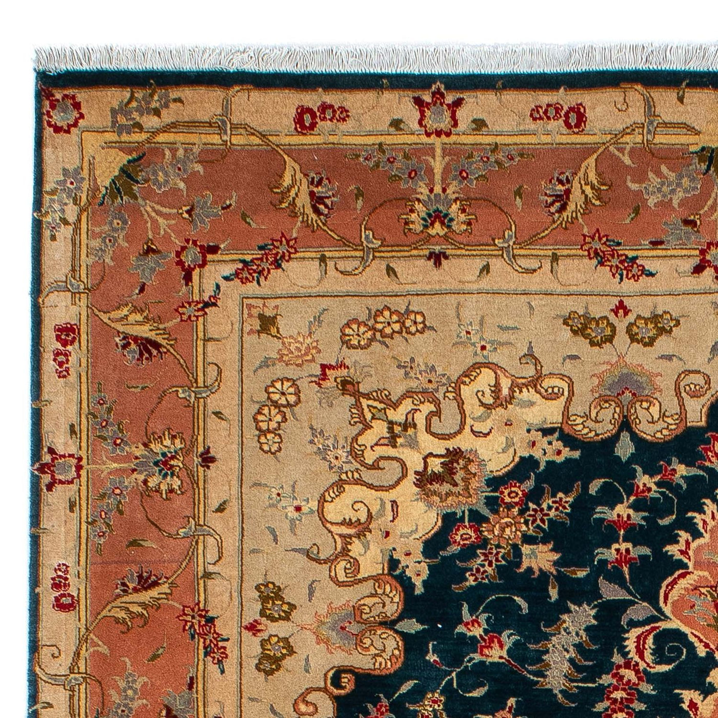Täbriz - 50 Raj Teppich 202x152cm - Perserteppich