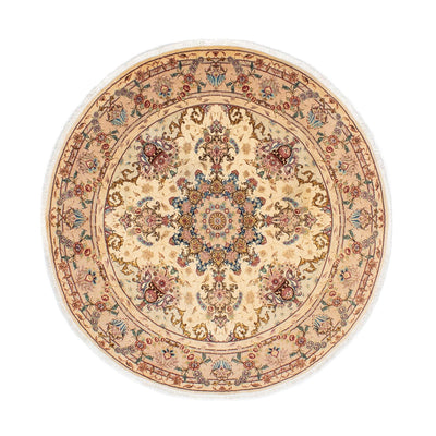Täbriz - 50 Raj Teppich 150x150cm - Perserteppich