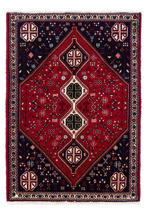 Perserteppich - Nomadic 145 x 100 cm - dunkelrot