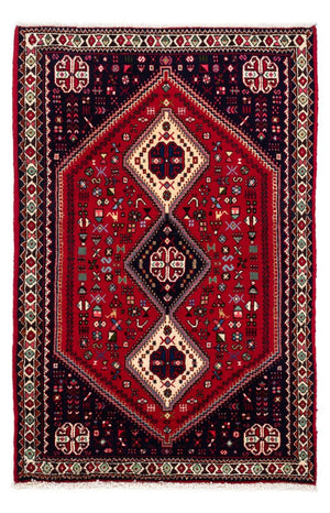 Perserteppich - Nomadic 148 x 98 cm - dunkelrot