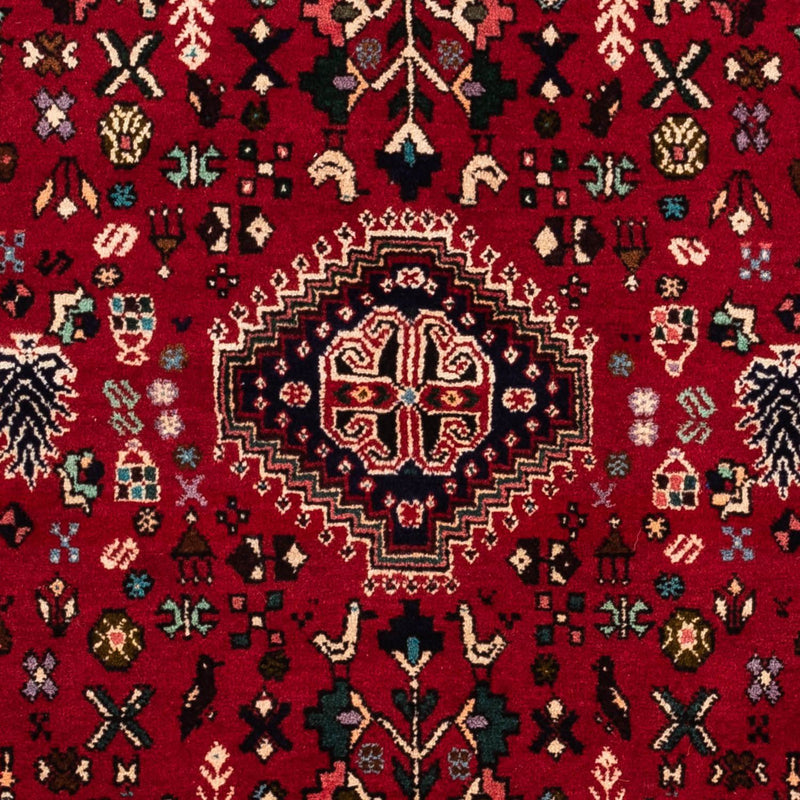 Perserteppich - Nomadic 148 x 108 cm - dunkelrot
