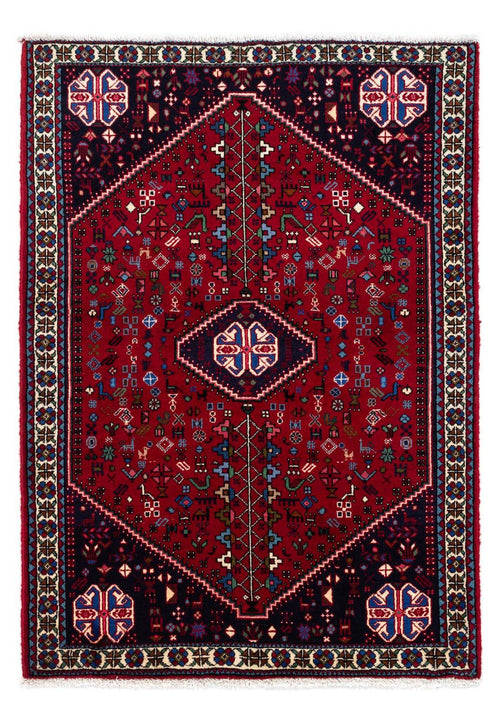 Perserteppich - Nomadic 148 x 100 cm - dunkelrot