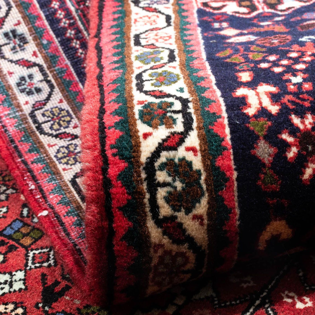 Perserteppich - Nomadic 152 x 110 cm - dunkelrot