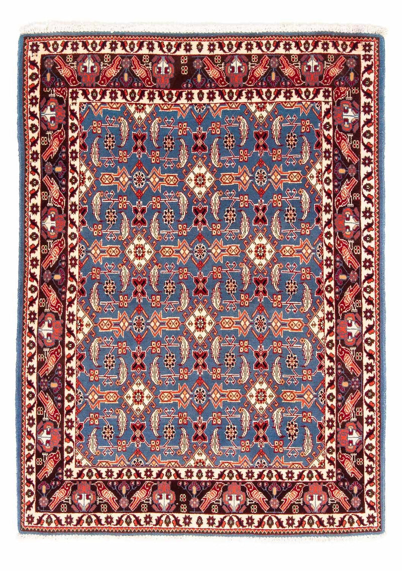 Perserteppich - Nomadic 146 x 107 cm - dunkelblau