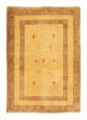 Gabbeh Teppich - Perser 174 x 121 cm - gold