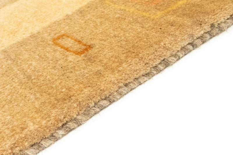 Gabbeh Teppich - Perser 174 x 121 cm - gold