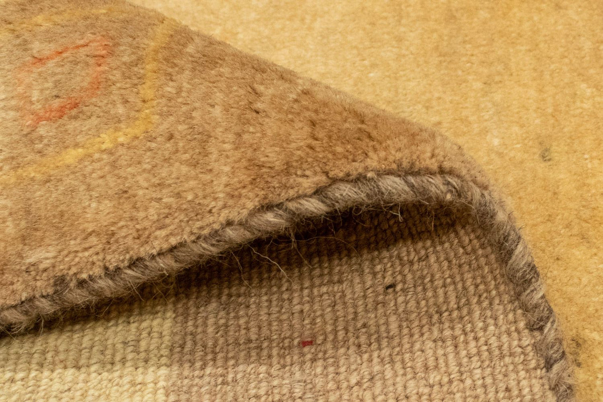 Gabbeh Teppich - Perser 174 x 121 cm - gold