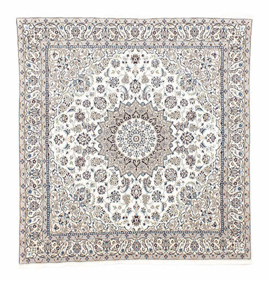 Perserteppich - Nain - Royal 205 x 198 cm Quadratischer Teppich