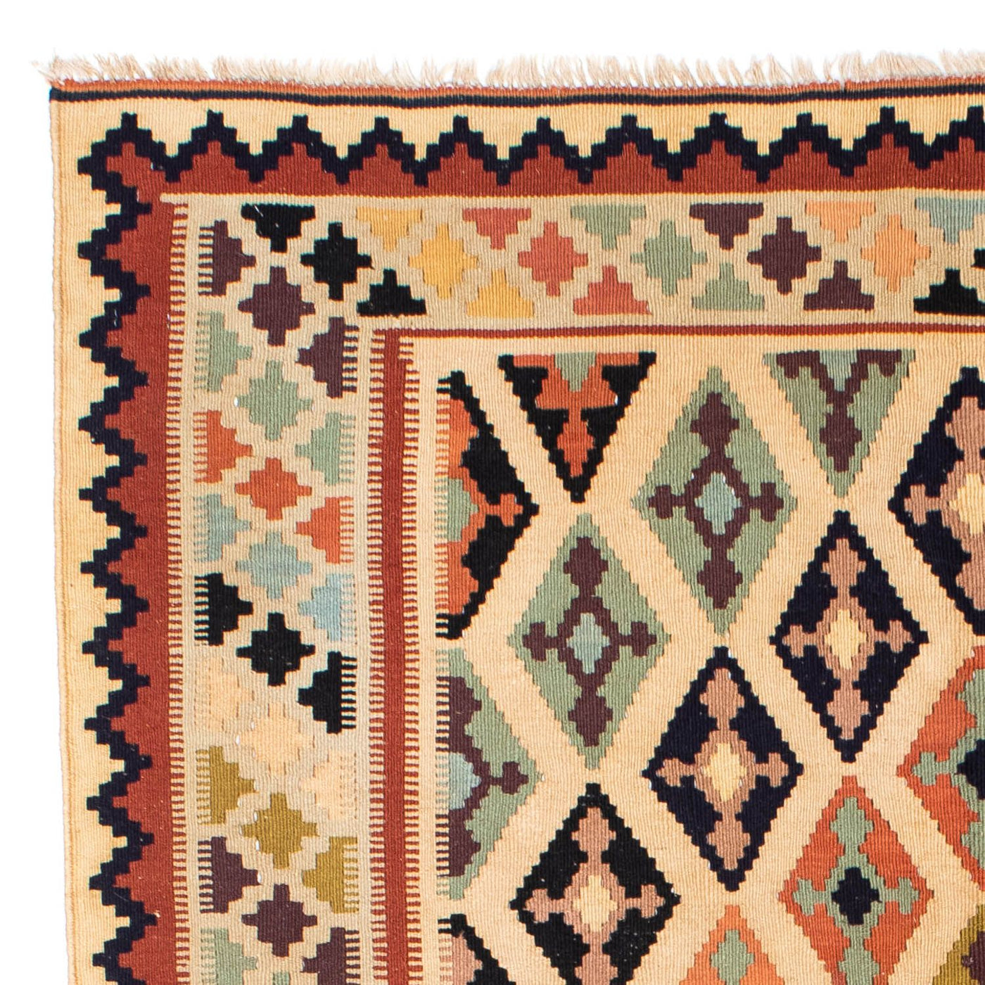 Kelim Fars Teppich 207x148cm