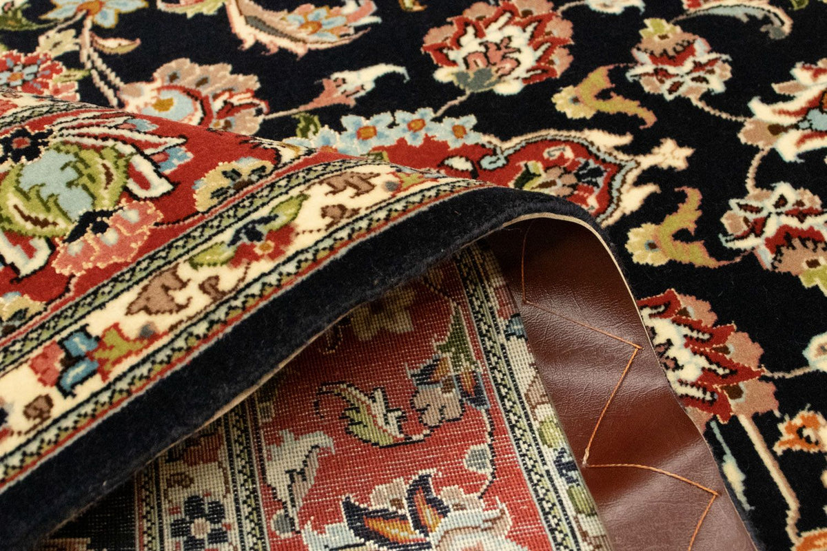 Perserteppich - Ghom 152 x 100 cm - schwarz