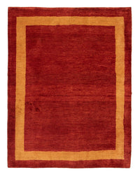 Gabbeh Teppich - Perser 190 x 152 cm - rot